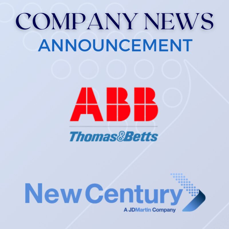 Company announcement featuring ABB and New Century logos